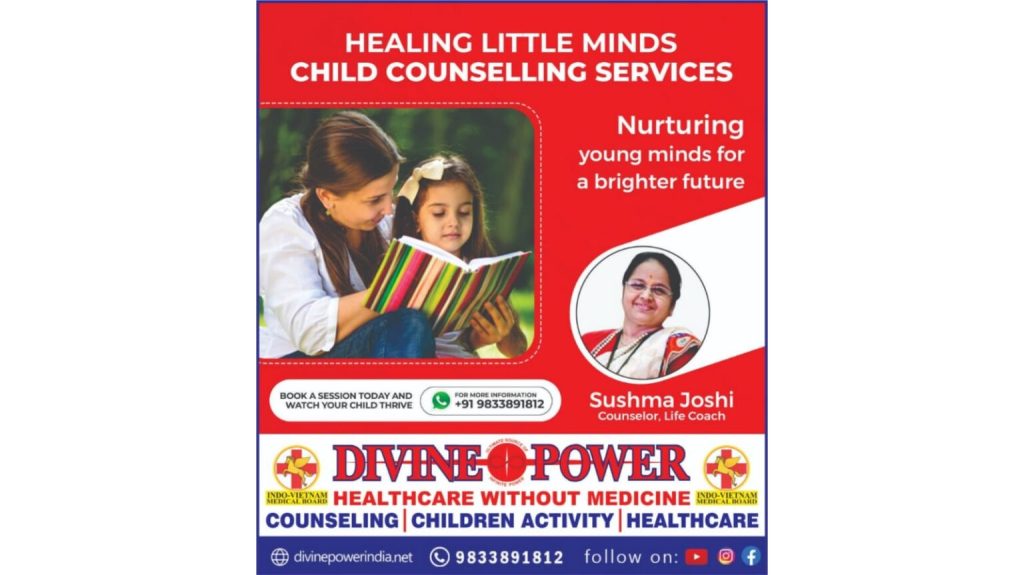 Unveiling Talent, Changing Minds. Revolutionizing Child Counseling: DIVINE POWER – CHILD COUNSELING
